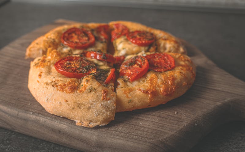 Giordanos Classic Deep Dish Pizza with cheese and tomato sauce